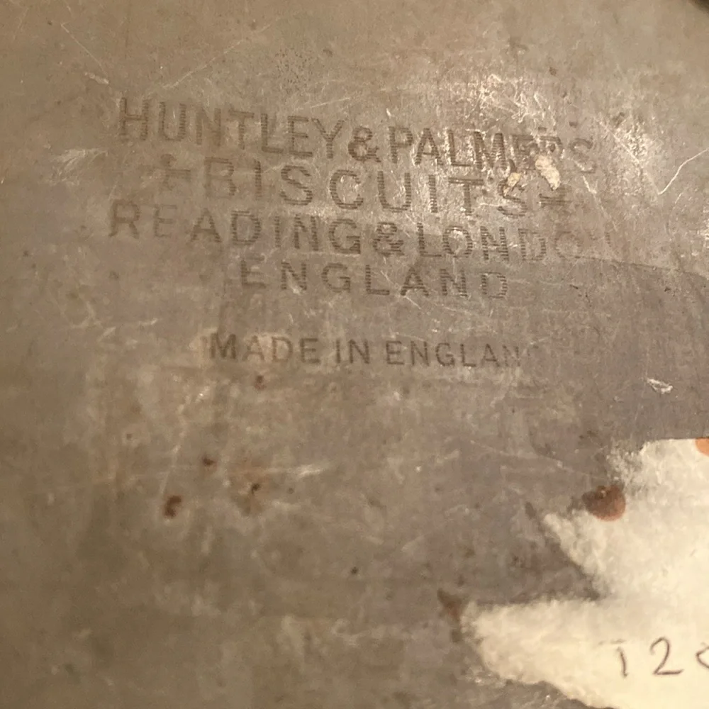 Antique Huntley & Palmers Biscuit Tin